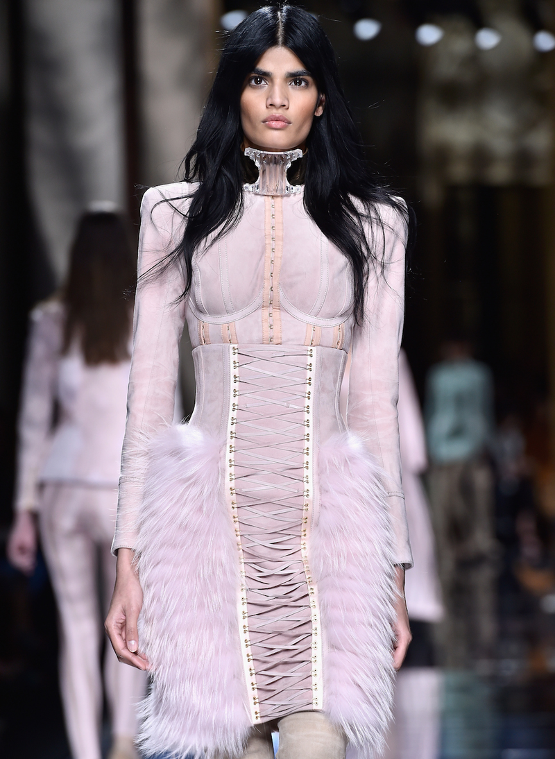 Illustration for article titled Balmain Is Basically Becoming the Clothes Kim Wore Before Kanye KonMari'd Her Kloset